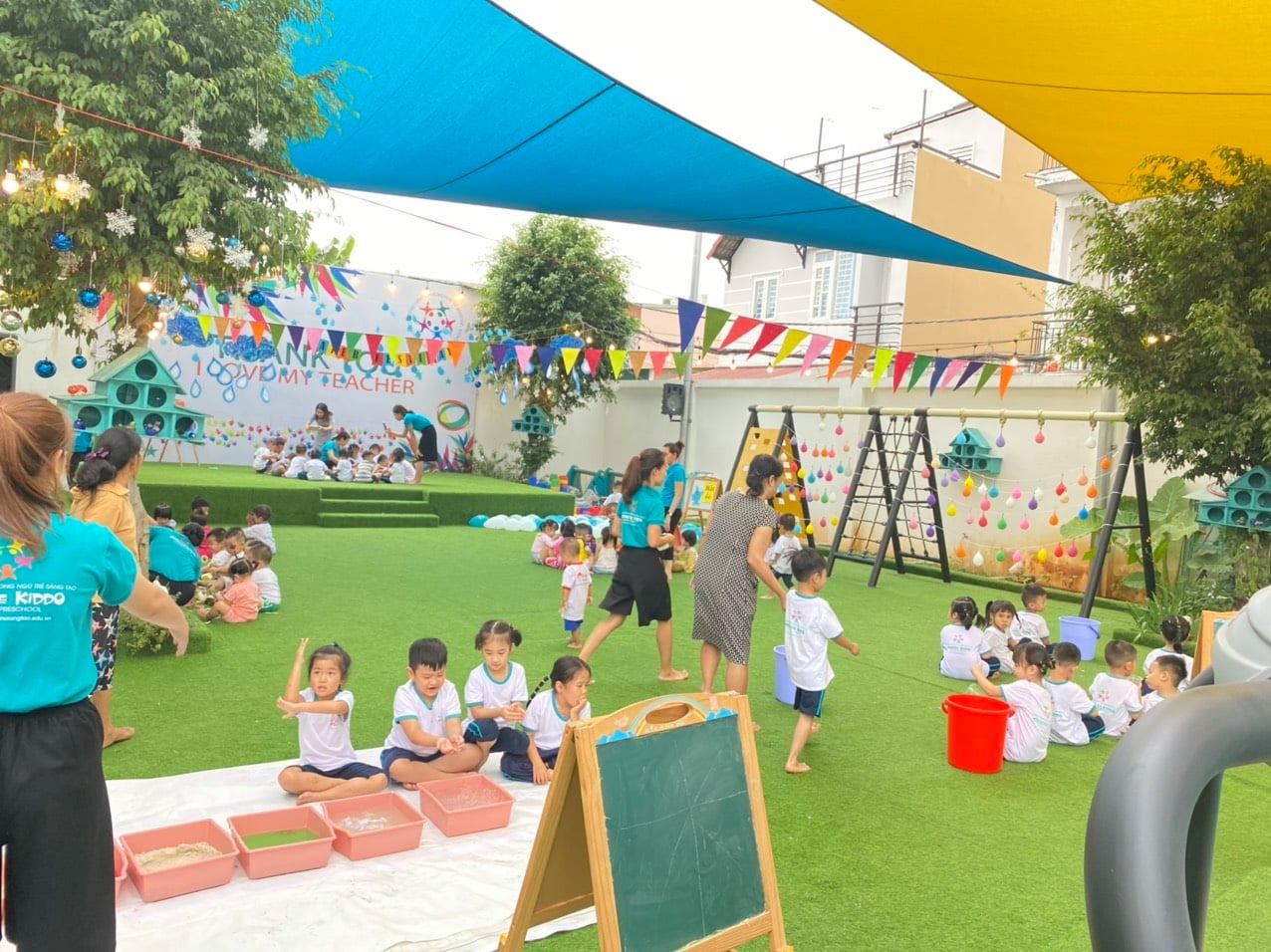 REVIEW] Trường mầm non song ngữ Trẻ Sáng Tạo CS3 - Phổ Quang - KiddiHub