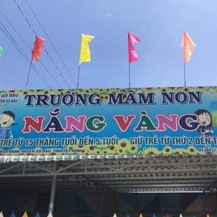 Trường Mầm non Nắng Vàng - Hiệp Thạnh - Gò Dầu