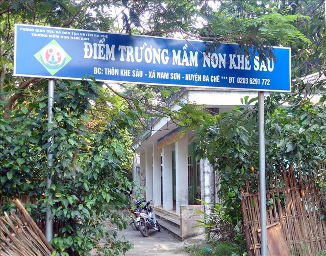 Điểm trường Mầm non thôn Khe Sâu - Nam Sơn