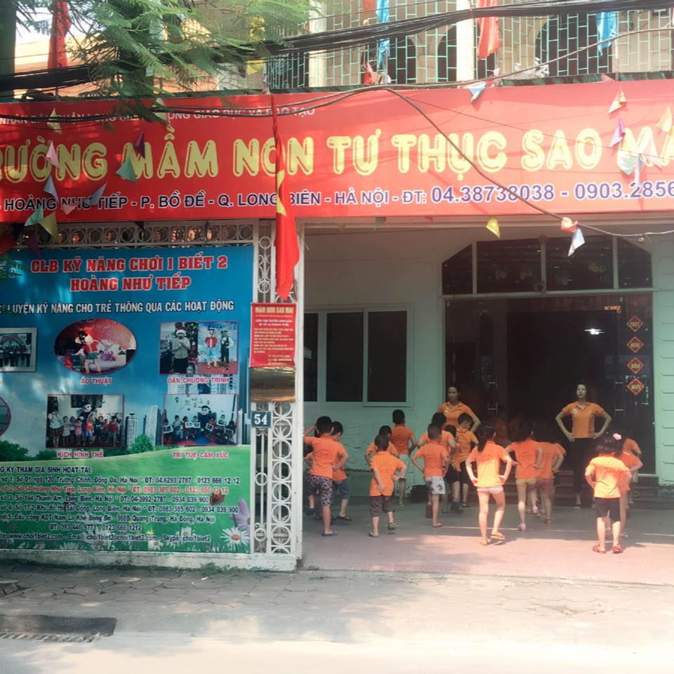 Trường mầm non tư thục Sao Mai - Long Biên