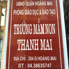 Trường mầm non Thanh Mai - Hoàng Mai