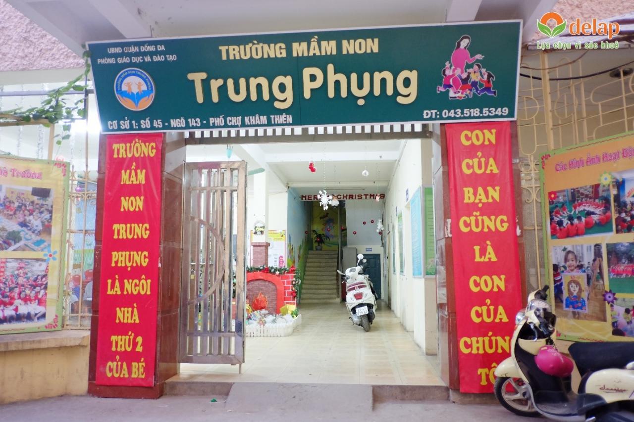Trường Mầm non Trung Phụng -phố chợ Khâm Thiên