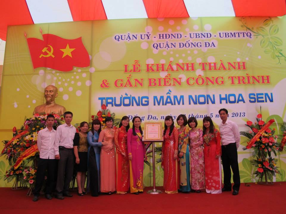 Trường mầm non Hoa Sen - Đặng Tiến Đông, Đống Đa