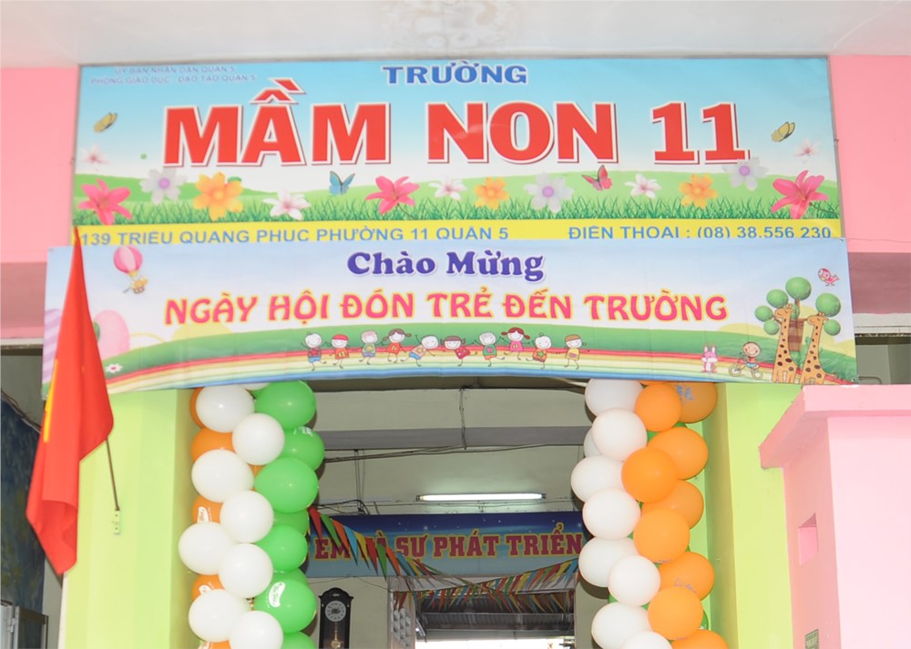Trường mầm non 11 - Triệu Quang Phục
