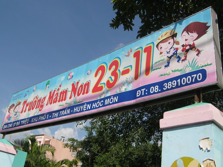 Trường Mầm Non 23/11 - Bà Triệu, Hóc Môn