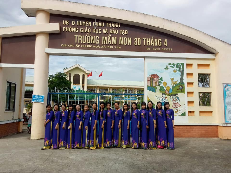 Trường mầm non 30 Tháng 4 - Phú Tân
