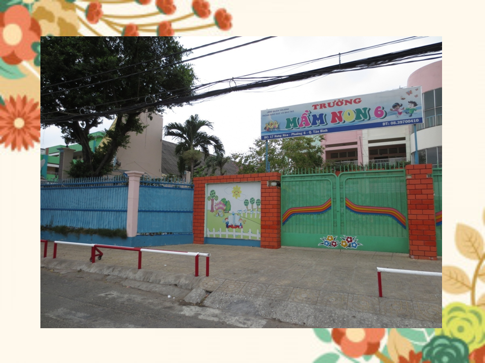 Trường mầm non 6 - Phường 6
