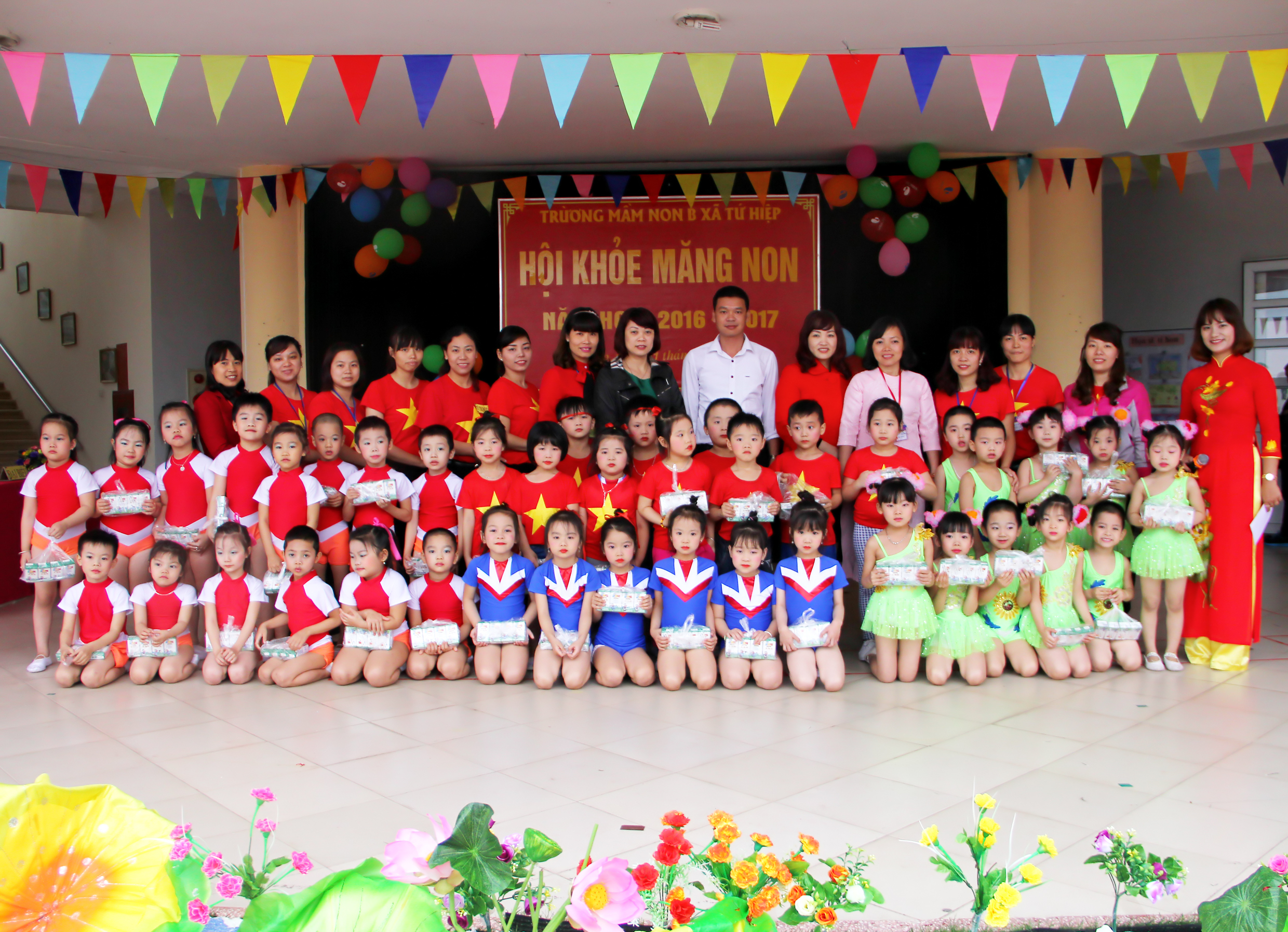 Trường mầm non B - xã Tứ Hiệp