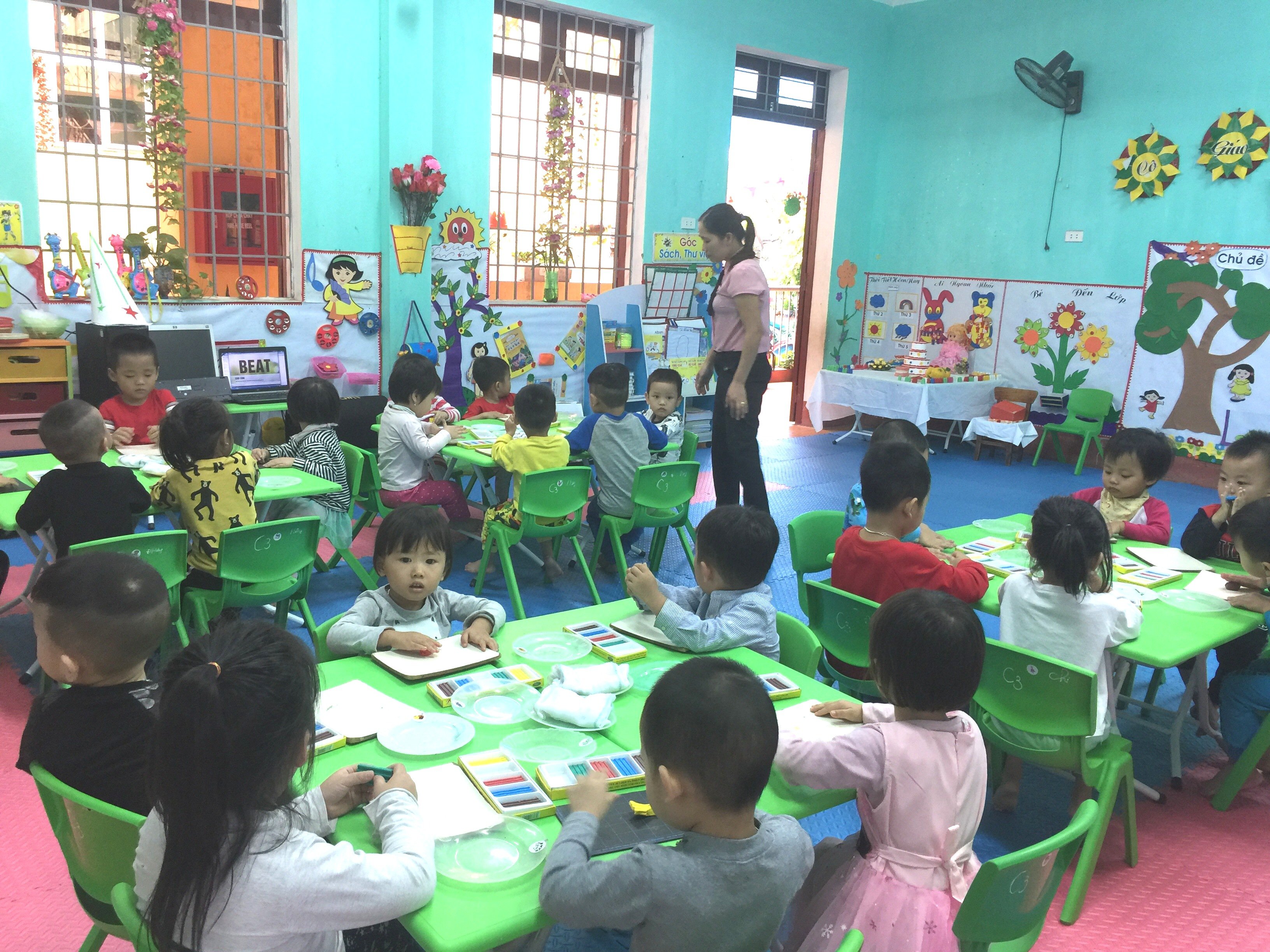 Trường mầm non Bình Minh - Phường Xương Giang