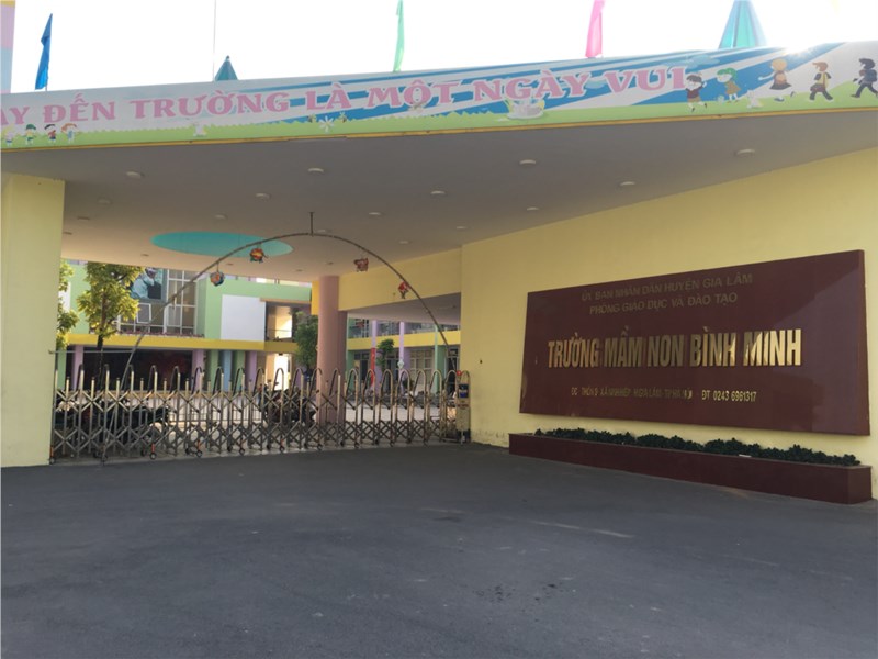 Trường mầm non Bình Minh - Xã Ninh Hiệp