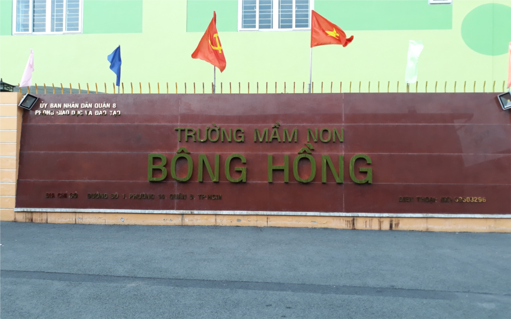 Trường mầm non Bông Hồng - Phường 14