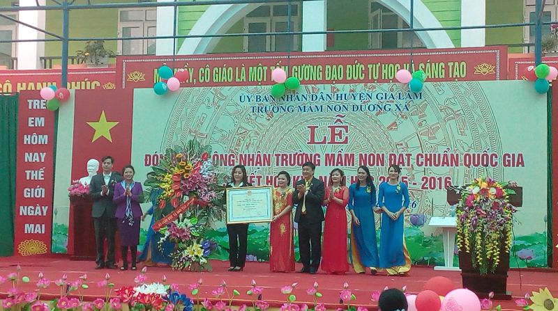   Trường mầm non Dương Xá - Gia Lâm