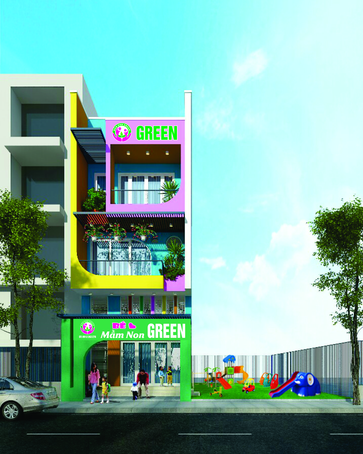 Trường mầm non Green - Nam Lý