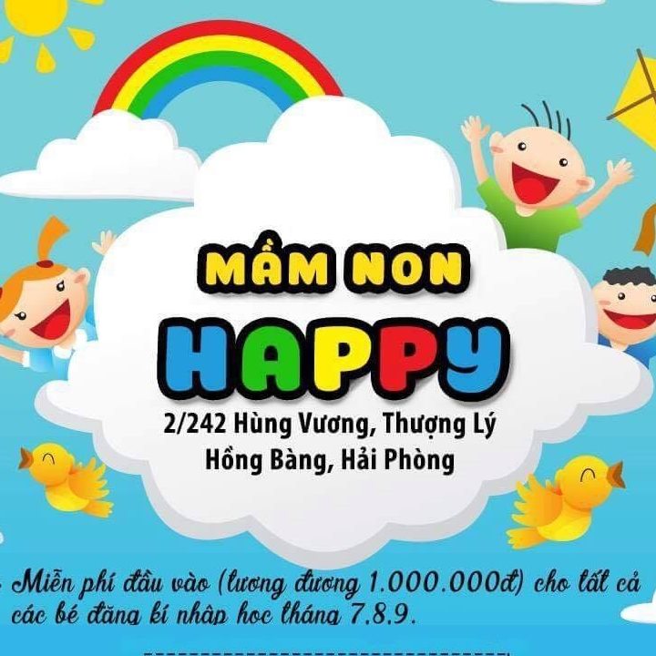 Trường mầm non Happy - Hùng Vương, Thượng Lý