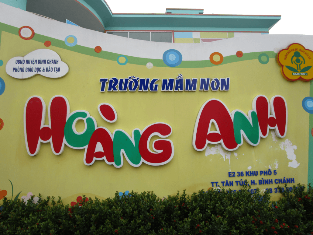 Trường mầm non Hoàng Anh - Tân Túc