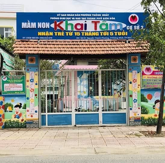 Trường mầm non Khai Tâm -Thống Nhất