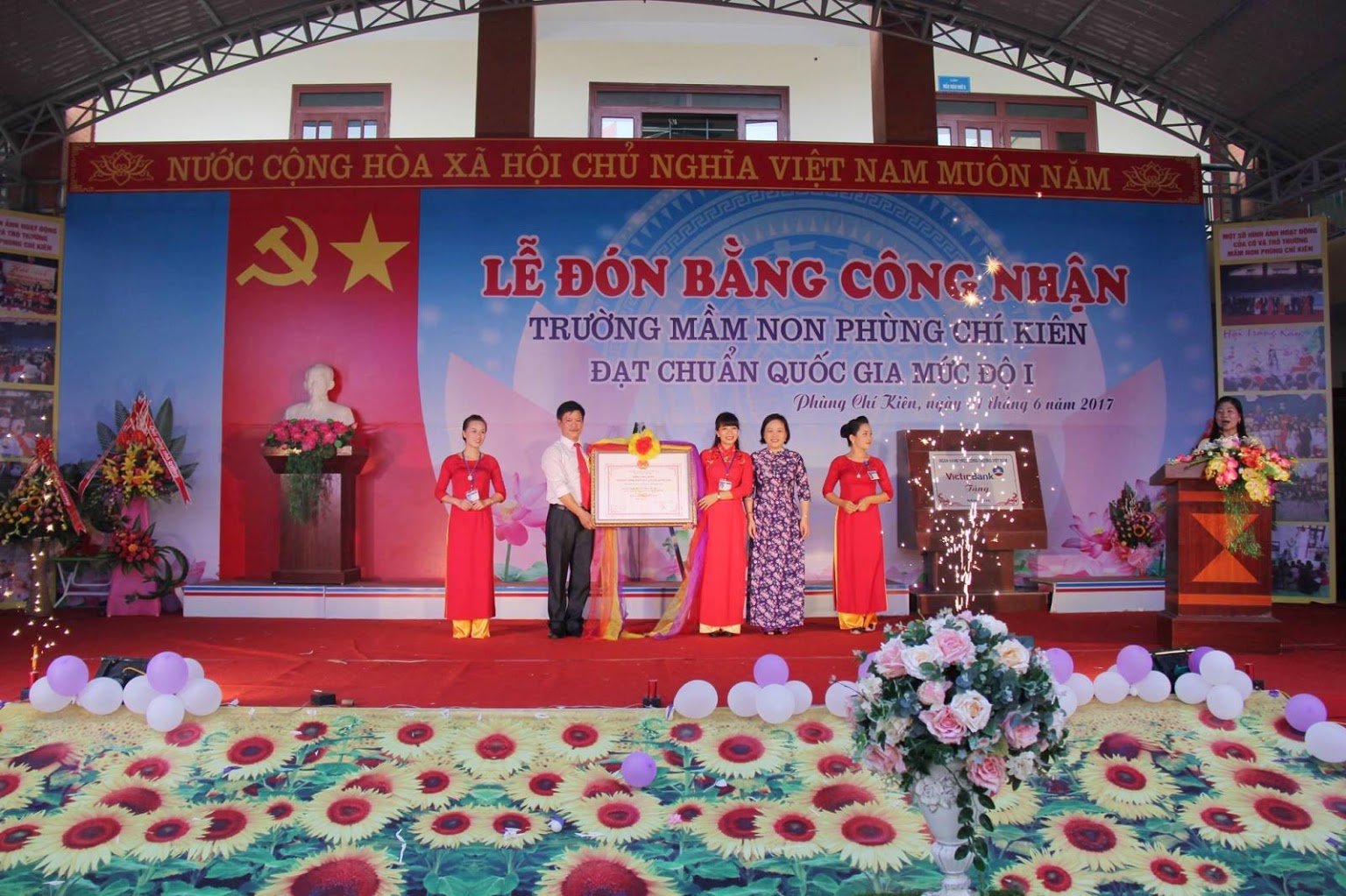 Trường mầm non Phùng Chí Kiên - Phường Phùng Chí Kiên