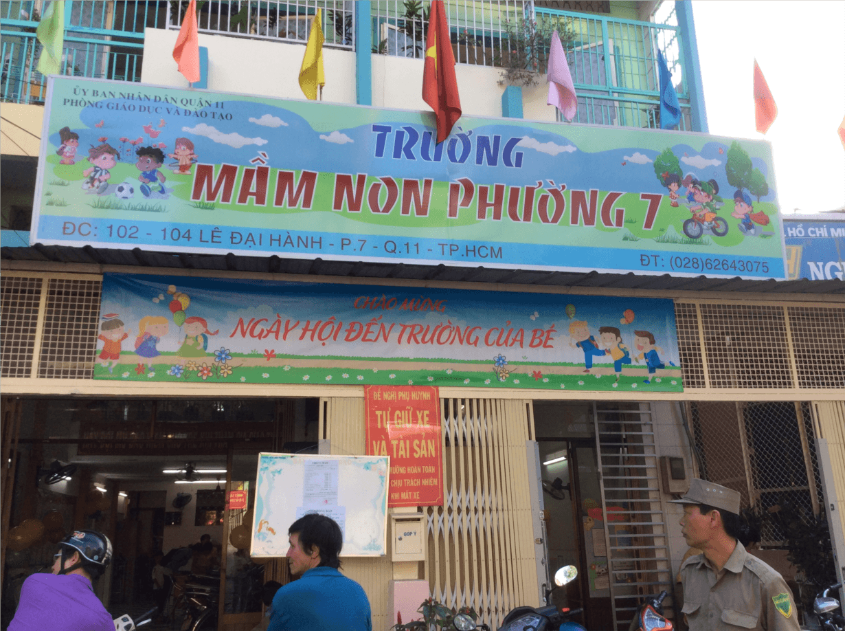 Trường mầm non Phường 7 - Lê Đại Hành
