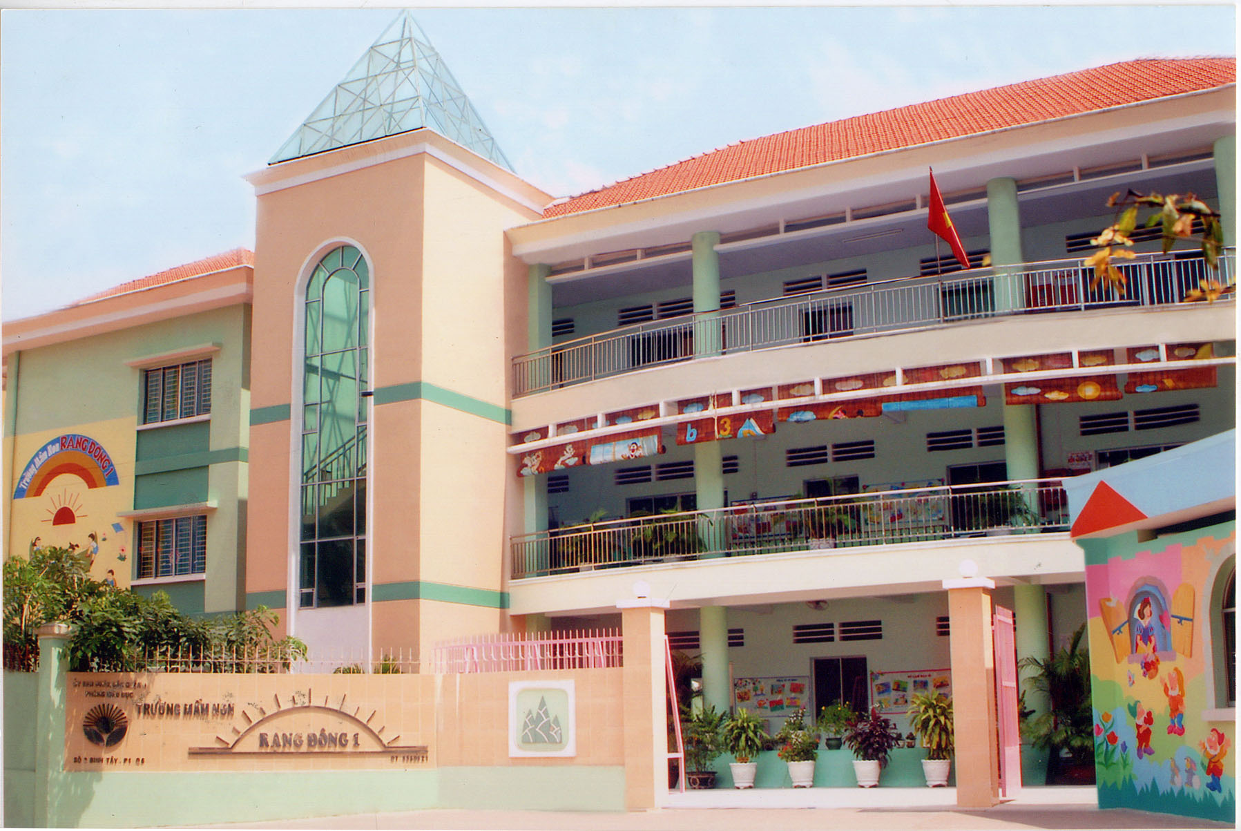 Trường mầm non Rạng Đông 1 - Phường 1