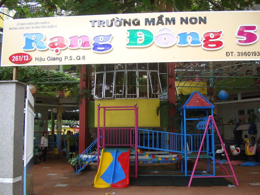 Trường mầm non Rạng Đông 5A -  Phường 5