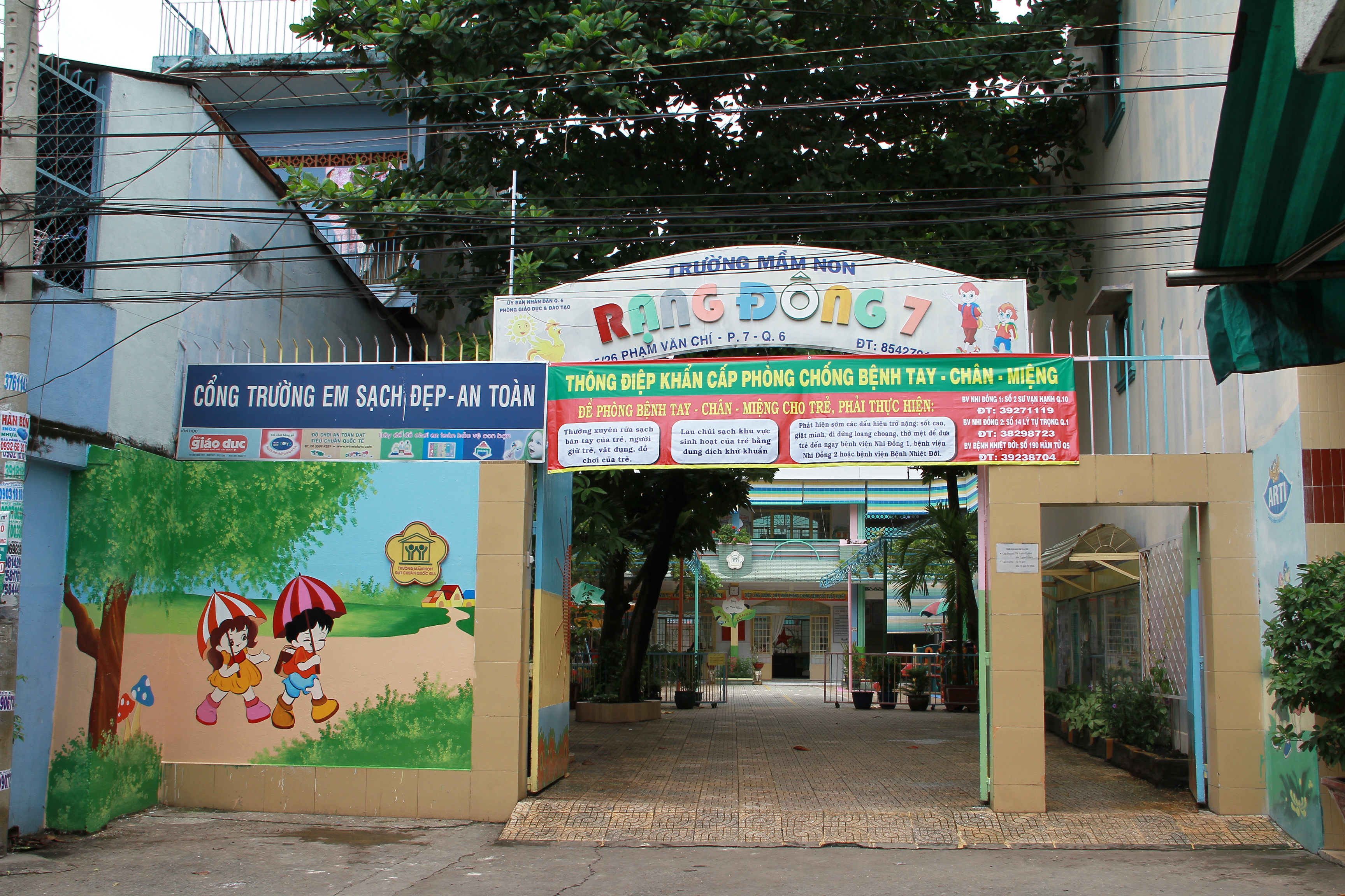 Trường mầm non Rạng Đông 7 - Phường 7