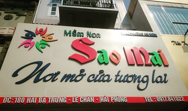Trường mầm non Sao Mai - Hai Bà Trưng, Lê Chân
