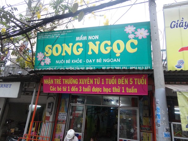 Trường mầm non Song Ngọc - Tân Quy