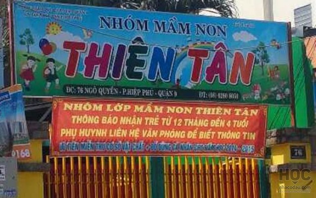 Trường mầm non Thiên Tân - Hiệp Phú