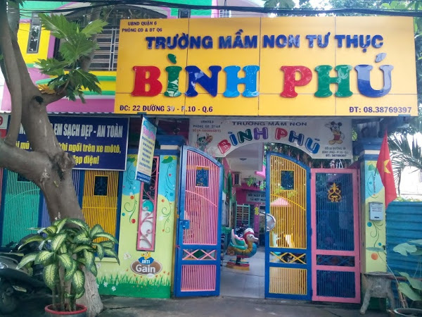 Trường mầm non tư thục Bình Phú - Phường 11