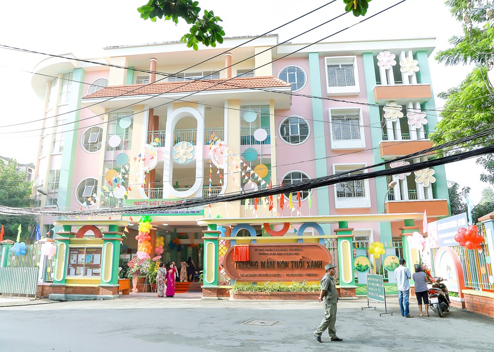 Trường mầm non Tuổi Xanh - Phường 7