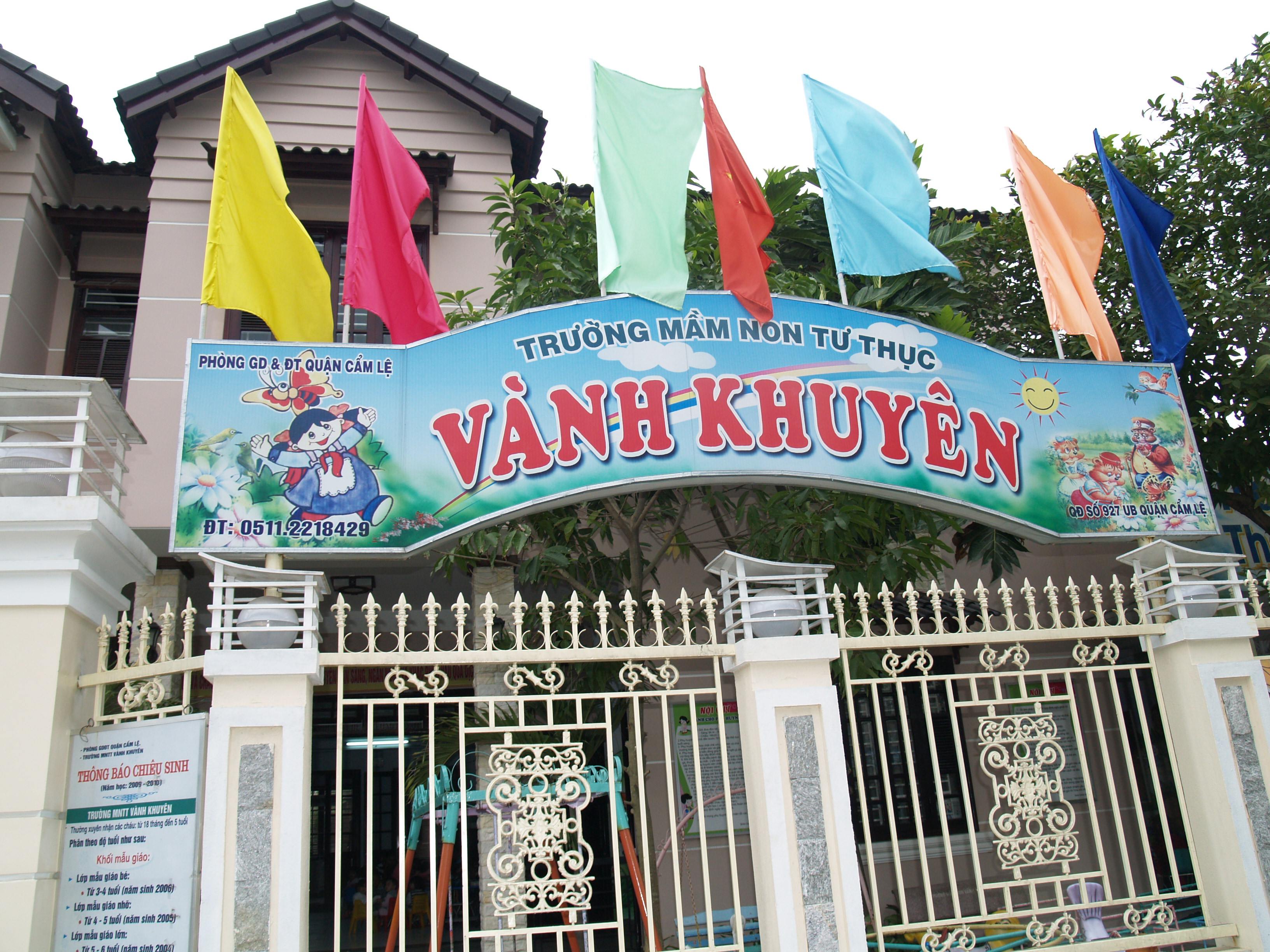 Trường mầm non Vành Khuyên - Hòa Thọ Đông