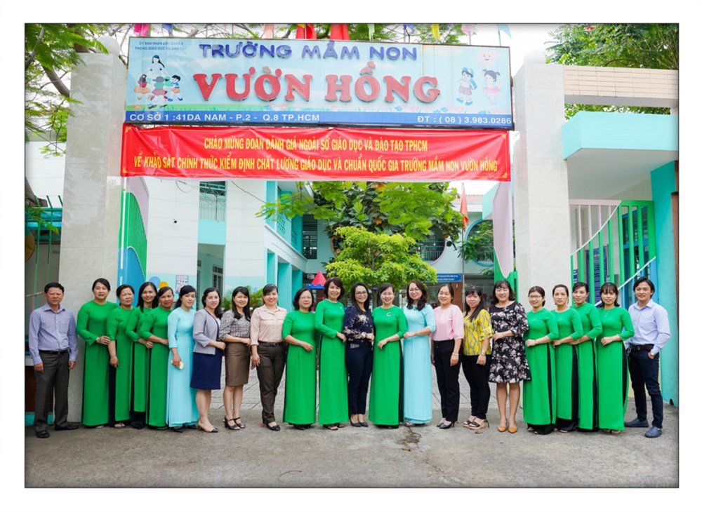 Trường mầm non Vườn Hồng - Phường 2