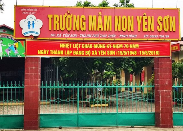 Trường mầm non Yên Sơn - Xã Yên Sơn