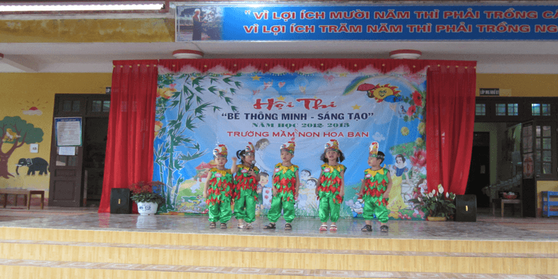 Trường mầm non Hoa Ban - Pom Hán