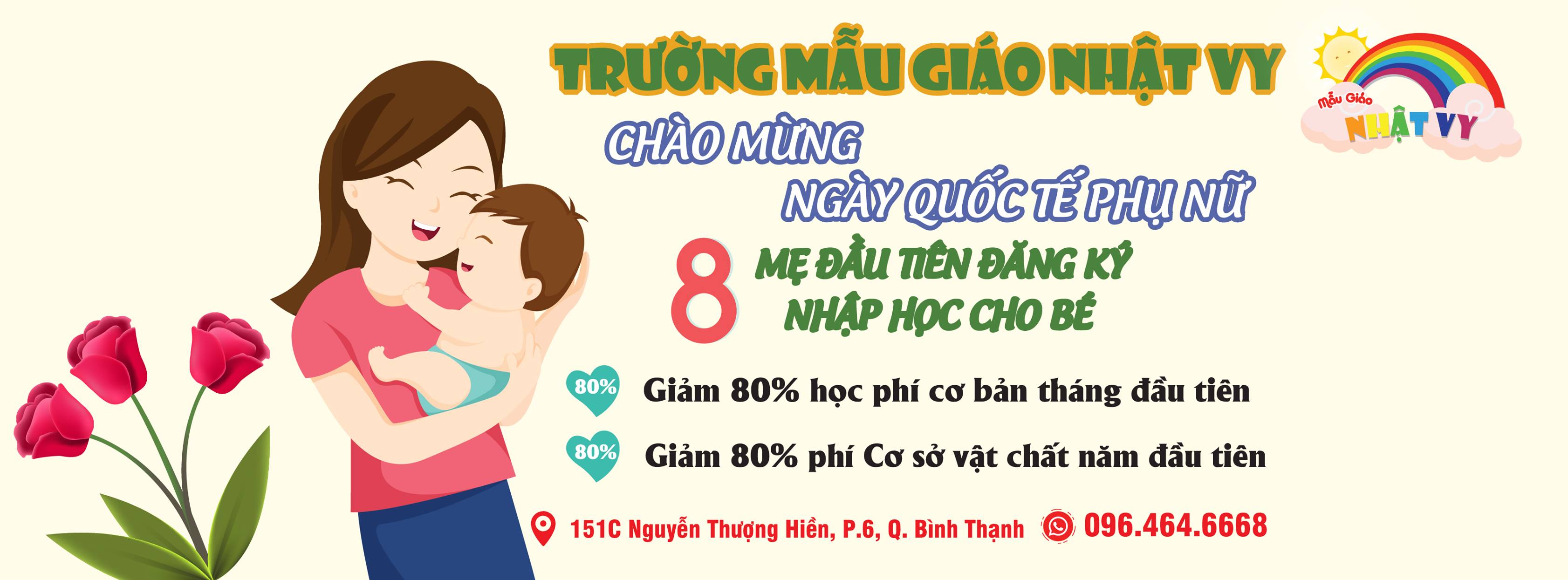 Trường mẫu giáo Nhật Vy - Phường 6