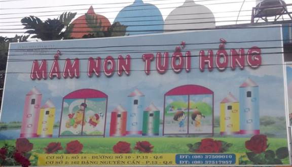 Trường mầm non Tuổi Hồng - Phường 13