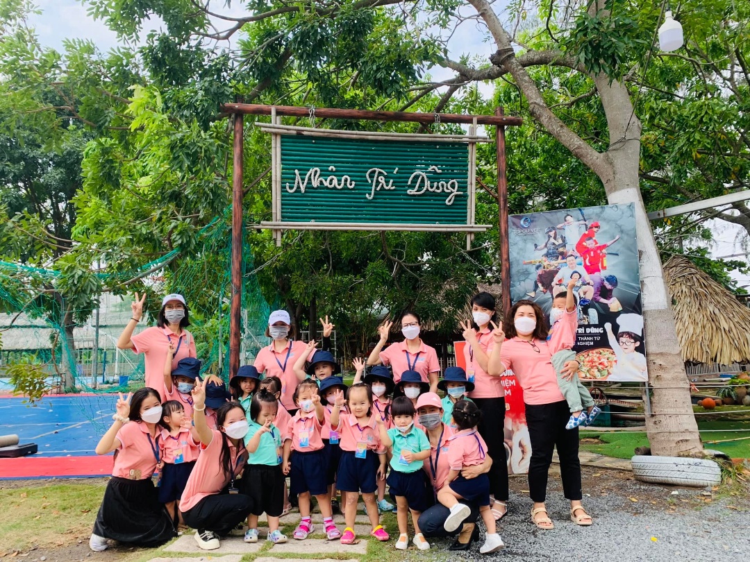 sylvan đồng hành cùng mầm non wehappy - hoạt động trải nghiệm