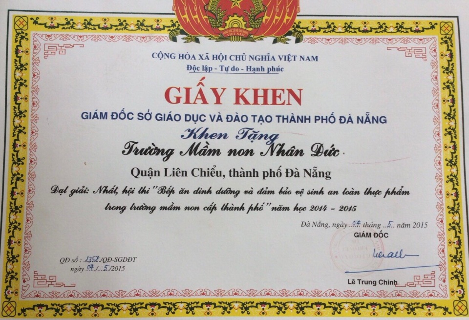 Chế độ dinh dưỡng