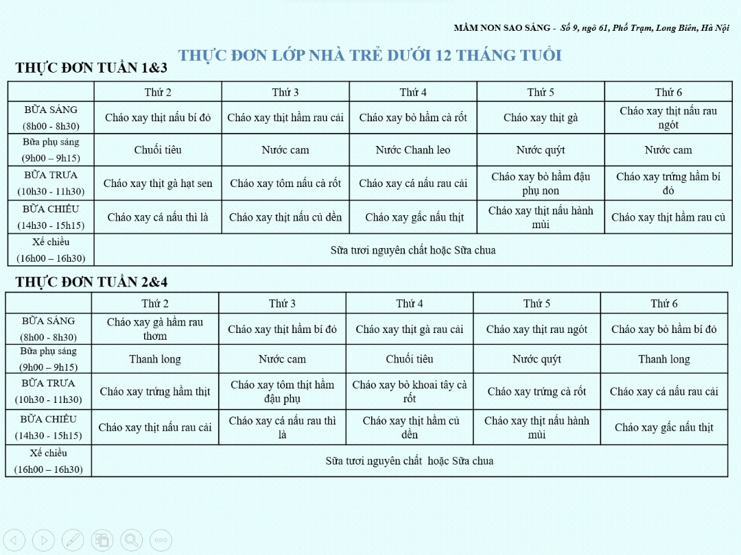 Chế độ dinh dưỡng