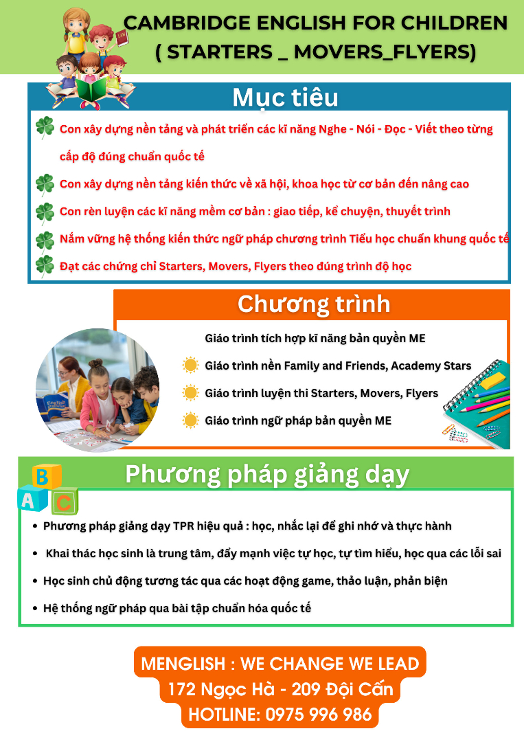 Chương trình học