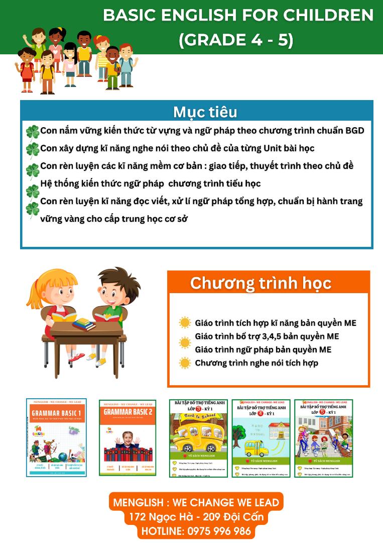 Chương trình học