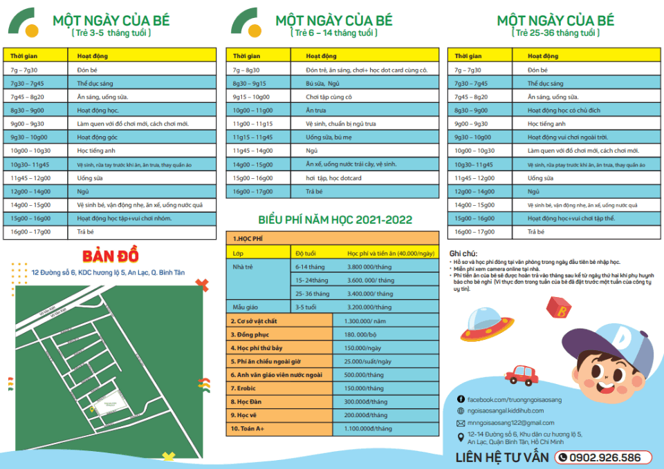 Chương trình học