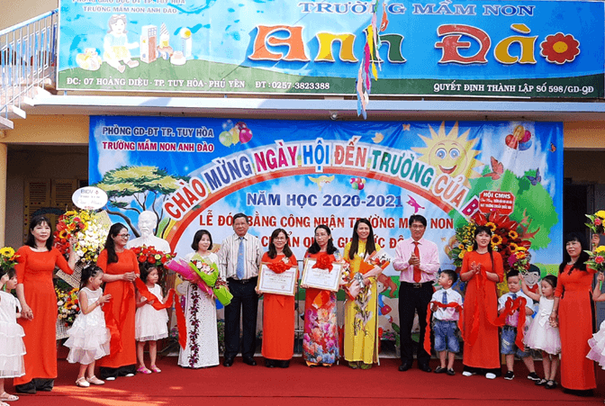 Trường mầm non Anh Đào - Phường 5