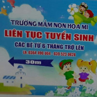 Trường Mầm Non Họa Mi - Cộng Hòa